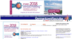 Desktop Screenshot of germantownrecruiter.com